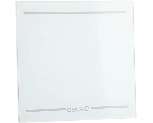 Skleněná deska pro digestoř s logem Cata