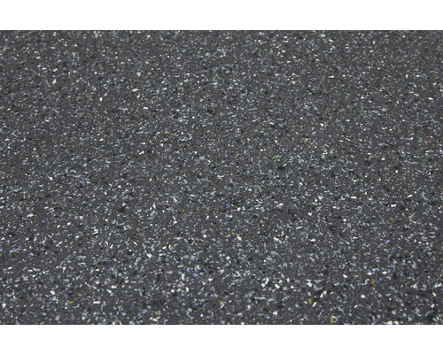 PVC podlaha HEAVY šířka 400 cm 2/0,4 mm antracit (metráž) Detail tmavého kamenného povrchu s žíhanou texturou