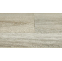 Detail světlé laminátové podlahy s dřevěným vzhledem