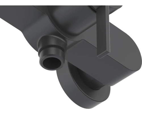 Detailní záběr otočného kolečka s upevňovacím nástavcem