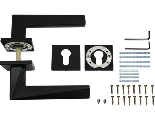 Sada kliky ke dveřím s příslušenstvím