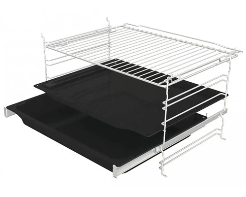 Sada příslušenství k troubě s grilovací mřížkou a plechy na pečení