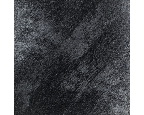 Černá podlahová dlaždice s matným povrchem