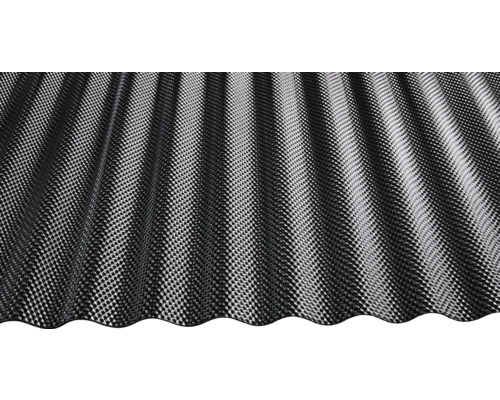 Vlnitý plech z kovu