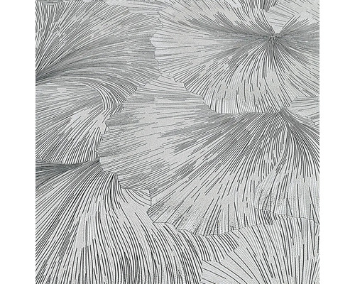 Tapeta s grafickým vzorem listů