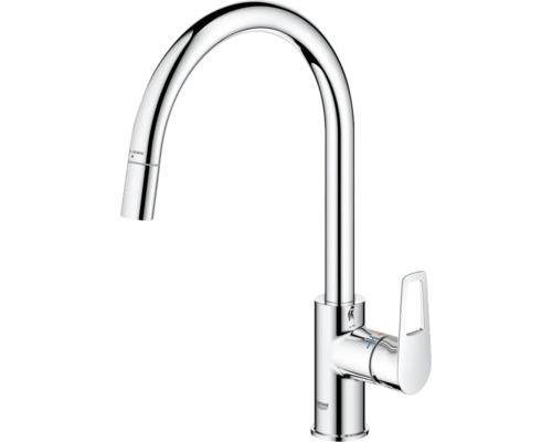 Kuchyňská baterie s vysokým výtokem