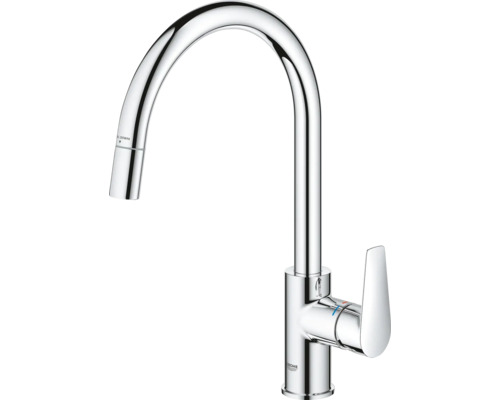 Kuchyňská baterie s vysokým výtokem