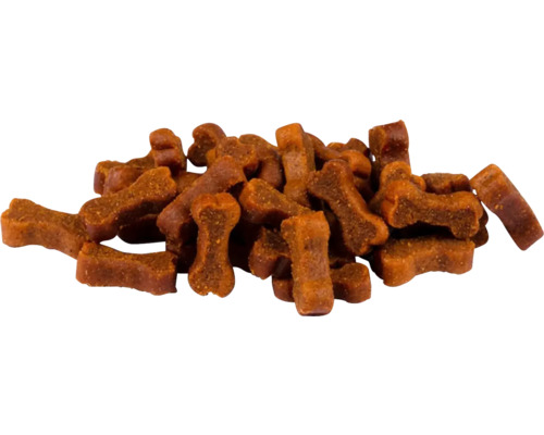 Hromada psích pamlsků ve tvaru kosti