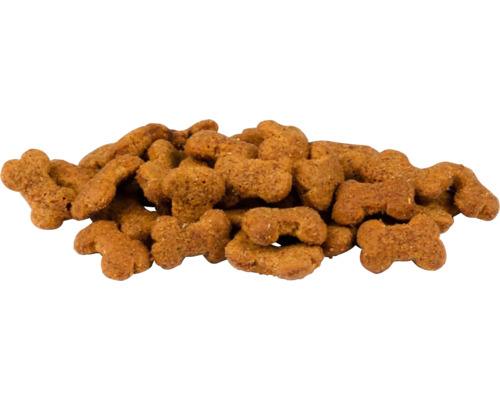 Hromada psích sušenek ve tvaru kosti