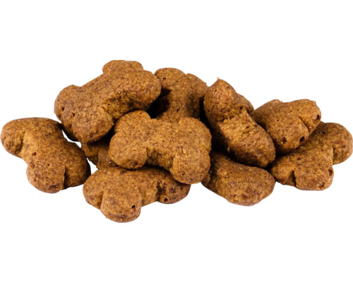 Hromada psích sušenek ve tvaru kostí