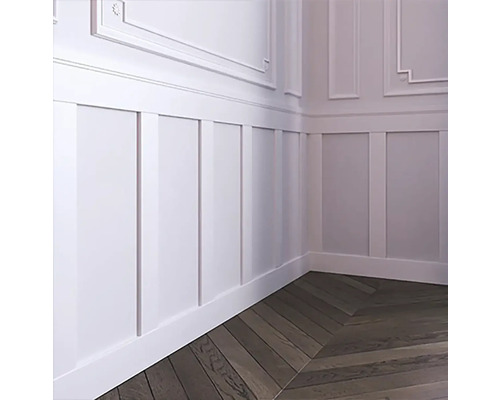 Nástěnné panely s dřevěnou podlahou se vzorem rybí kosti