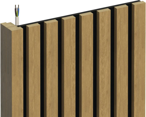 Dřevěné panely s akustickou plstí pro obložení stěn