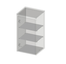 Závěsná skříňka se třemi policemi do koupelny nebo kuchyně