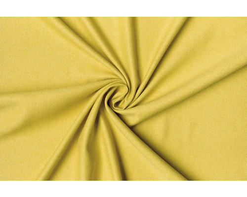 Žlutá nábytková látka s jemnou strukturou