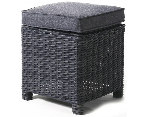 Pletená stolička s polštářem