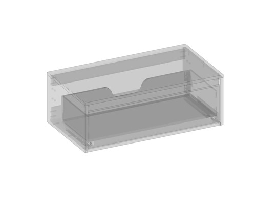 Výsuvná vložka do zásuvky pro ukládání předmětů.