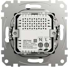Zásuvka Schneider Electric SEDNA SDD114401 2xUSB-A+A,2.1A antracit