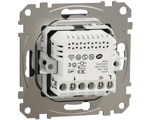 Světelný spínač s rámem