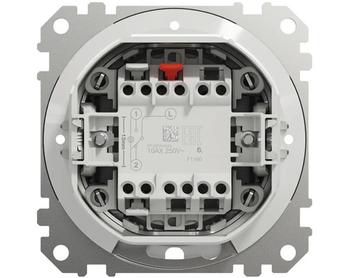 Detailní pohled na spínač s připojovacími svorkami