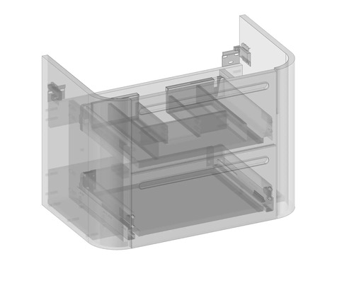 Skříňka pod umyvadlo se zásuvkami