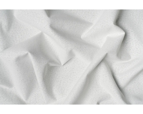 Detailní pohled na bílou látku