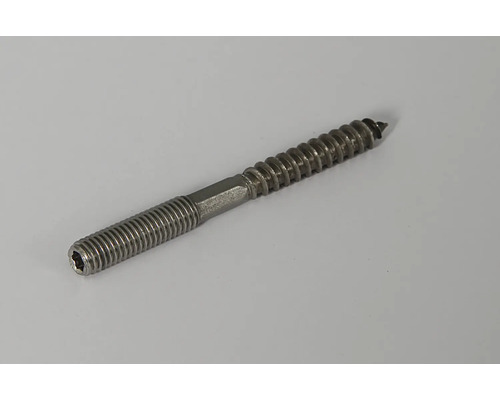 Závitová tyč s metrickým závitem a závitem do dřeva