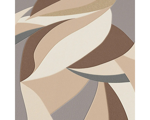 Detail vzorované tapety s organickými tvary