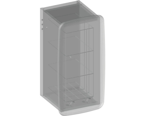Skříňka s přihrádkami pro montáž na stěnu