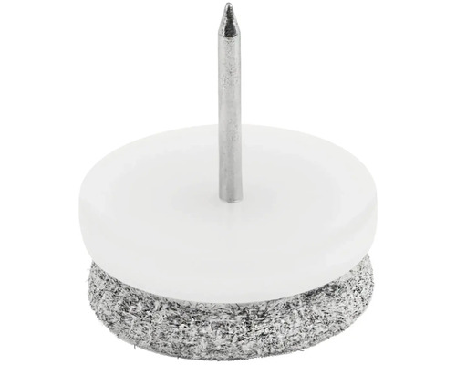 Nábytkový kluzák s hřebíkem a plstěnou kluznou plochou