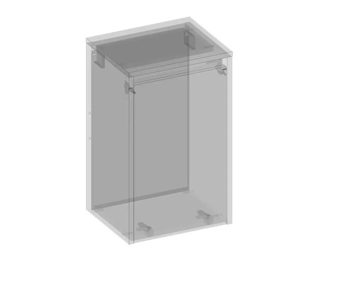 Krabice s obdélníkovým designem pro skladování