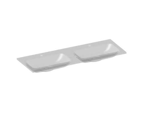 Dvojité umyvadlo z keramiky do koupelny