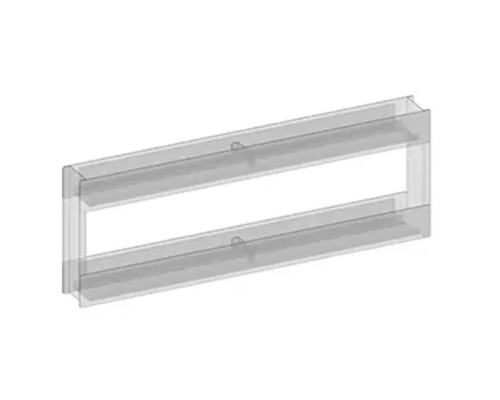 Plastové profily pro montáž na stěnu