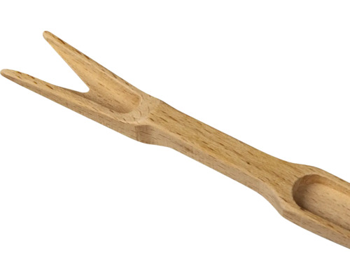 Dřevěná vidlička pro gravírování linořezů