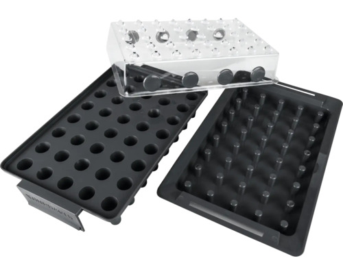 Zásobník pro pěstování řízků s průhledným víkem