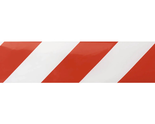 Výstražná páska s diagonálními pruhy