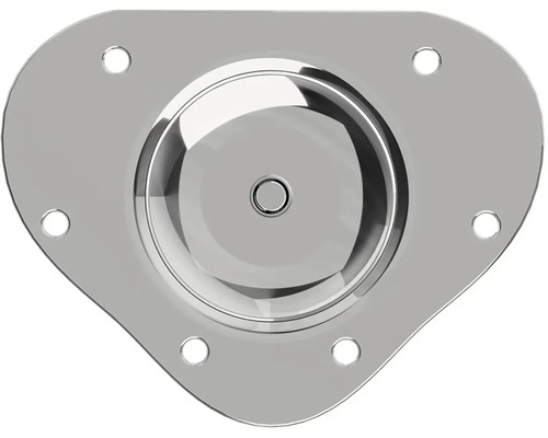 Nábytkové kolečko s trojúhelníkovou montážní deskou