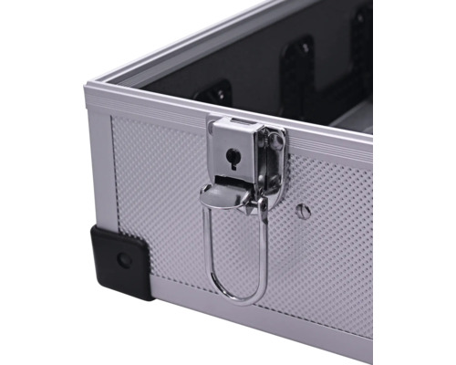 Detailní pohled na kufr na nářadí se zavíráním