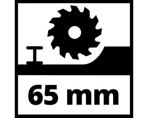Symbol hloubky řezu 65 mm