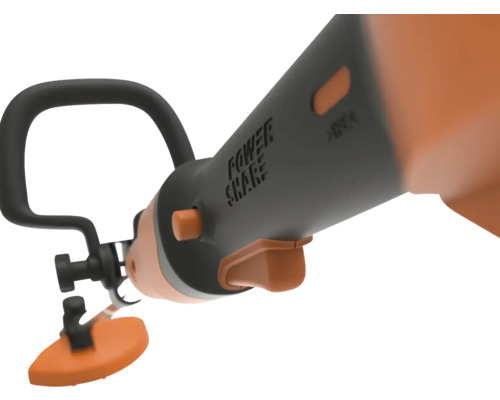 Zastřihovač trávy s rukojetí a ochranným zařízením