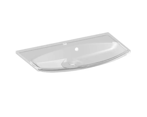 Skleněné umyvadlo na desku