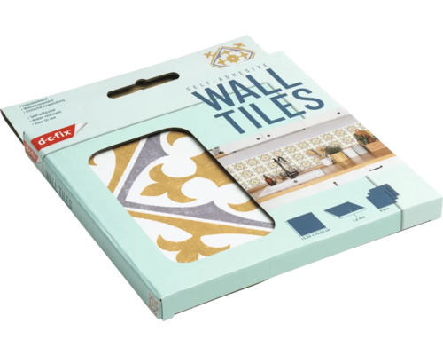 Balení samolepicích obkládaček se vzorem