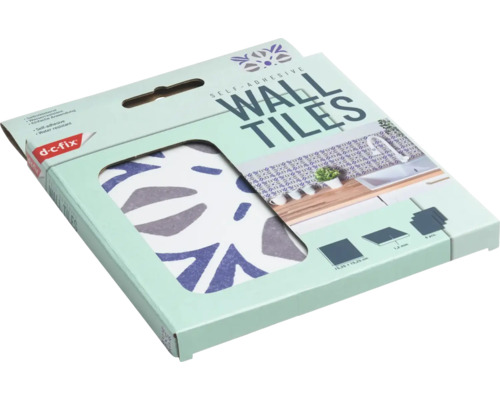 Balení samolepicích obkládaček d-c-fix s motivem listů