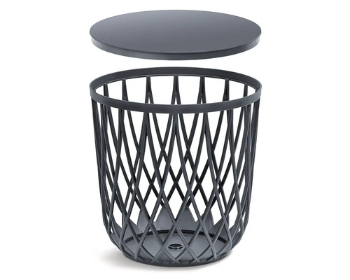 Konferenční stolek s odnímatelnou deskou a drátěným rámem