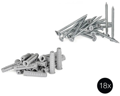 Balení šroubů a hmoždinek