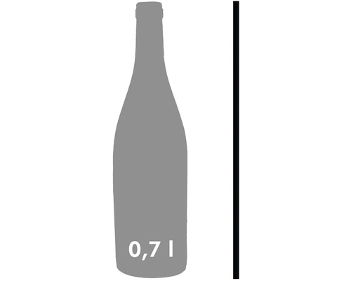 Silueta láhve s objemem 0,7 litru