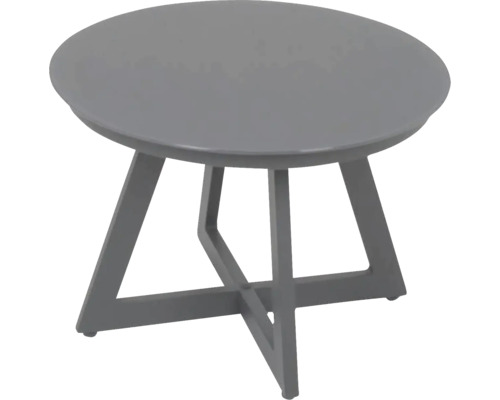 Kulatý příruční stolek s rámem