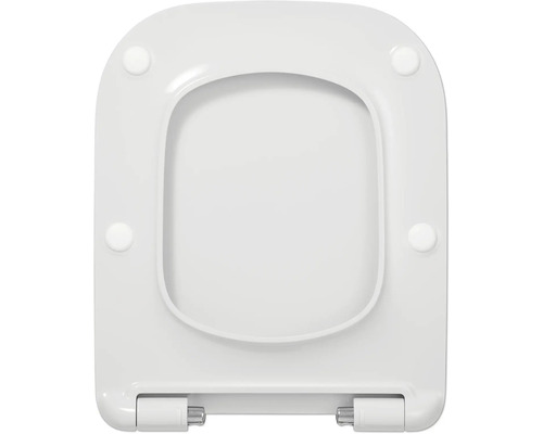 Toaletní sedátko se čtvercovým tvarem