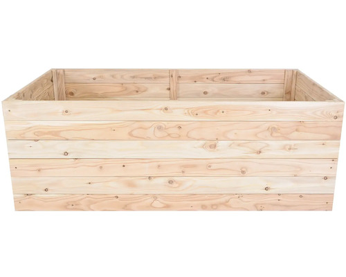 Dřevěný vyvýšený záhon