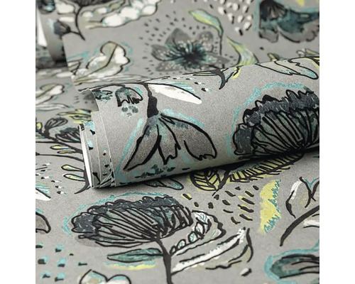 Tapeta s květinovým vzorem