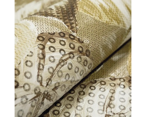 Tapeta s kruhovým vzorem a abstraktními tvary